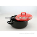 1.5L RED LID NON STICK CERAMIC INDUCTION COOKWARE SET